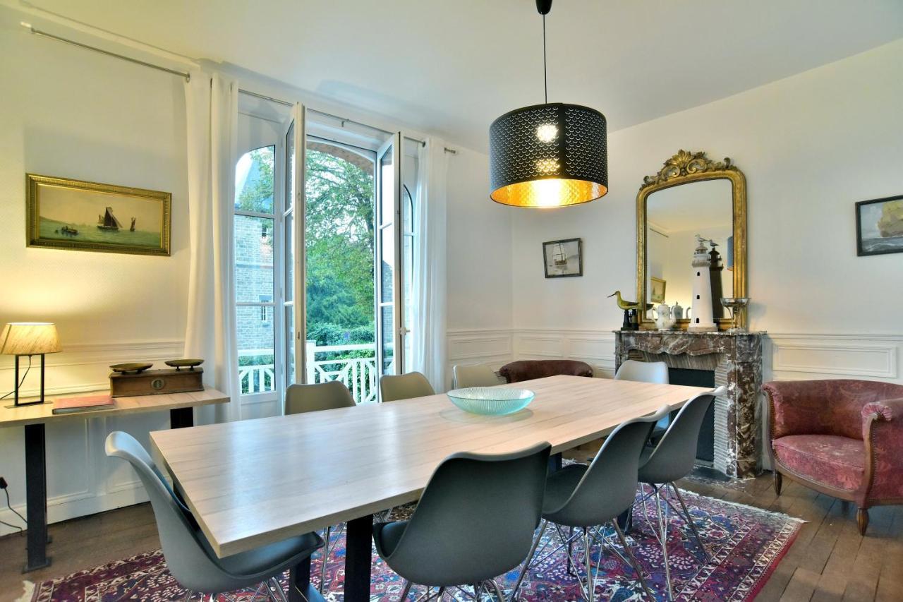 La Brise Cancalaise - Maison Typique Avec Vue Mer Cancale Bagian luar foto